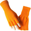 Pikkukuva 1 / 10: Neulotut hanskat Pitkät lapaset ORANSSI Orange