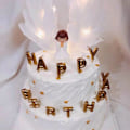 Miniatyrbilde 7 av 10: 5 stk Cake Toppers Cake Flag F F F