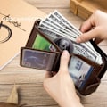 Miniatyrbillede 4 af 10: Man Taske Kort Pung A-SORT A-SORT A-Black
