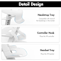 Miniatyrbillede 3 af 10: VR Stand Headset Display SORT black