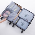 Pikkukuva 9 / 10: Matkalaukut 7 kpl SET 6 kpl 6 kpl Grey 6 Pcs-6 Pcs