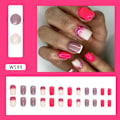 Miniatyrbillede 3 af 10: 24 stk. False Nails Long Square W595 W595 W595