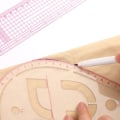 Miniatyrbild 5 av 5: 6st Curve Linjal Patchwork Linjal Mått Tailor Linjal