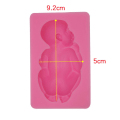Miniatyrbilde 6 av 6: Baby Sleeping ShapeSilikonformer 3D Silikonfondantformer
