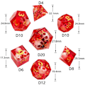 Miniatyrbilde 2 av 10: Spill Terning Polyhedral Terning 2 2 2