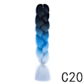 Pikkukuva 1 / 10: Jumbo Braid Braiding -hiustenpidennys 7 7 7