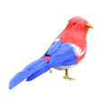 Miniatyrbillede 1 af 10: Faux Feather Bird Model Simulation Parrot 1 1 1
