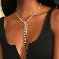 Pikkukuva 4 / 10: Täysi tekojalokivi ketju Choker Diamond Statement kaulakoru GOLD Gold Style 2-Style 2