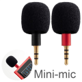 Miniatyrbillede 9 af 9: Mini Mikrofon Metal Mini Mikrofon SORT 4 POLE 4 POLE Black 4 Pole-4 Pole