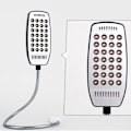 Miniatyrbillede 7 af 8: Læselampe Led Usb Boglys SORT black