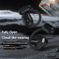 Pikkukuva 2 / 10: Bone Conduction -kuulokkeet Langattomat kuulokkeet MUSTA black