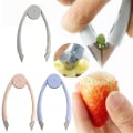 Miniatyrbild 9 av 10: 2st Ananas Corer Fruktskärare GRÅ Gray