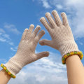 Miniatyrbillede 9 af 10: Full Finger Handsker Strikkede Stretch Handsker SORT black