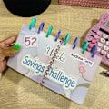 Pikkukuva 1 / 8: Savings Binder 52 Week Savings Challenge Money-Saving Organizer