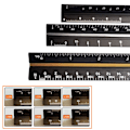 Miniatyrbillede 1 af 10: Skala Lineal Trekantet Lineal SORT CM LARGE SCALE CM LARGE SCALE Black CM LARGE SCALE-CM LARGE SCALE