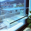 Pikkukuva 6 / 7: Window Bird Feeder Linnut Riippuva Feeder Birdhouse