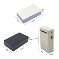 Pikkukuva 8 / 10: 1/2kpl elektroninen projektilaatikko vedenpitävä cover Project VALKOINEN White 1pc-1pc