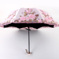 Miniatyrbillede 5 af 10: Paraply Uv Paraply ABRIKOSGUL 3 fold 3 fold Apricot Yellow 3 Fold-3 Fold