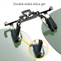 Miniatyrbillede 5 af 10: Clip-On polariserede solbriller Flip-up solbriller til Gradient Red