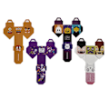 Miniatyrbild 7 av 7: 3 st Halloween godislåda Bärbar godislåda C C C