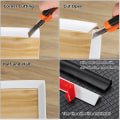 Miniatyrbillede 2 af 10: Vandstop Vandafvisende Stribe SORT 200CM Black 200cm