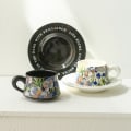 Miniatyrbillede 6 af 10: Keramik kaffekrus Kontorkopper HVID white