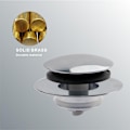 Miniatyrbilde 2 av 7: Dain-stopper for badekar Pop Up-avløpsstopper for badekar