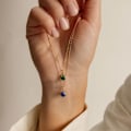 Pikkukuva 7 / 8: 12 Constellation-kaulakoru syntymäkiviriipus 3 3 3