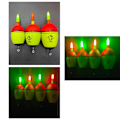 Miniatyrbillede 9 af 10: 1/2 STK EVA Fiskeflyder Lysende flyder 10G-2STK 10G-2STK 10g-2pcs