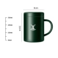 Miniatyrbilde 1 av 10: Kaffekopp Dobbeltbunn Krus GRØNN 350ML 350ML green 350ml-350ml
