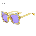 Pikkukuva 1 / 10: Crystal Suuret aurinkolasit Diamond aurinkolasit C6 C6 C6