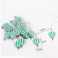 Miniatyrbilde 2 av 10: Hot Air Balloon String Lights Hot Air Balloon String Bannere multicolor