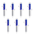 Miniatyrbilde 3 av 10: Endfresskjæring Freser 4X12XD4X50MM 4x12xD4x50mm