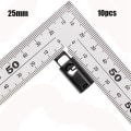 Miniatyrbillede 1 af 10: 10 stk. Tactical Cord Lock Toggle Stopper 25MM 25mm