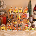 Miniatyrbild 9 av 10: Mini House Miniatyr julprydnader C C C