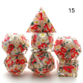 Pikkukuva 1 / 10: 7 kpl / Nestemäisten noppien set Nestemäiset set 15 15 15
