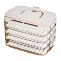 Miniatyrbild 7 av 10: Dumpling Box Mat Tätningsbox VIT TVÅ LAG TVÅ LAG White Two Layers-Two Layers