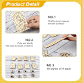 Pikkukuva 9 / 10: 48/64 kpl Miniature Fairy Door Tonttutalon portti 4 (48 KPL) 4 (48 KPL) 4(48pcs)