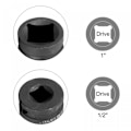 Pikkukuva 3 / 8: Impact Socket Adapter Adapter Combo Kit -sovitin ja -säädin