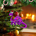 Miniatyrbilde 8 av 10: Juledinosaurpynt Juletredinosauranheng 10 10