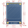 Miniatyrbild 3 av 7: LCD-skärm Display Modul TFT LCD-modul 240x240 Modul
