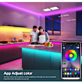 Miniatyrbillede 7 af 9: Mini RGB Controller LED Farve Controller APP kontrol