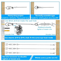 Pikkukuva 7 / 8: Wire Trellis Kit Kaapelit Vaijerisarja String Light Ripustussarja