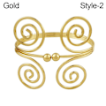 Miniatyrbillede 1 af 10: Armarmarm Armkæde GULD STYLE-2 STYLE-2 Gold Style-2-Style-2