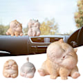 Miniatyrbilde 6 av 10: Resin Cat Statue Bobblehead Ornaments 2 2 2