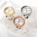 Miniatyrbillede 4 af 9: Digitalt Parur Ring Ring Ur GULD Gold