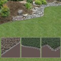 Miniatyrbild 9 av 10: Garden Edge System Lawn Edge GRÖN Green
