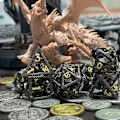 Pikkukuva 6 / 10: Metal Dice Set Peli Dice DD D