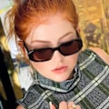 Miniatyrbild 10 av 10: Rektangulära solglasögon Y2K solglasögon C11 C11 C11