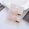 Pikkukuva 7 / 10: 4 kpl Cat Shape Traceless Barrettes asetaattihiusklipsit 4 4 4